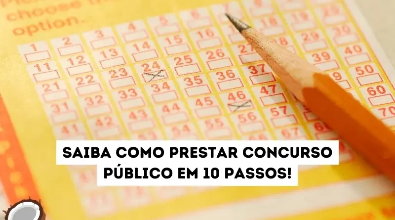 Como prestar concurso público?