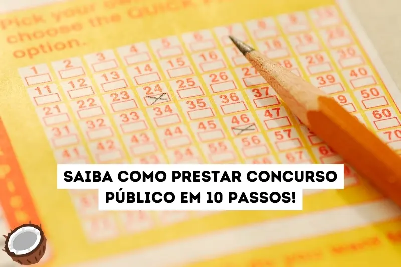 Como prestar concurso público?